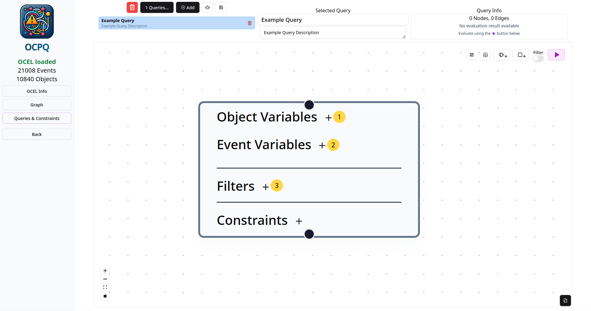 Adding Variables and Filter Predicates